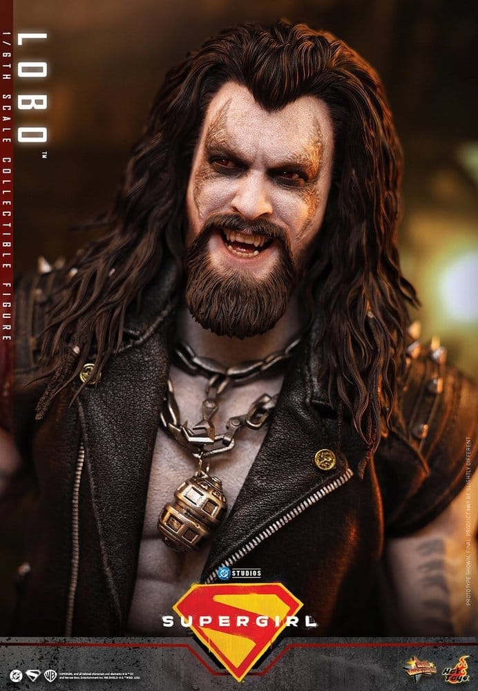 Lobo de Hot Toys - MMS890 - figura de acción Supergirl a escala 1/6