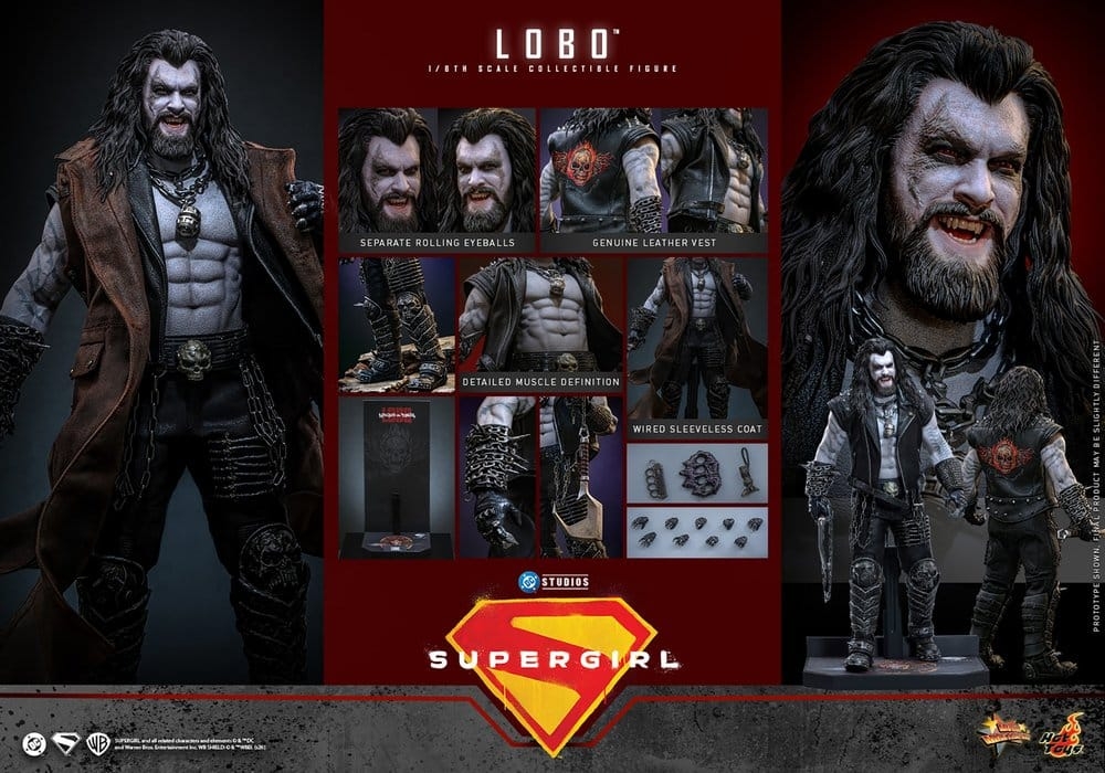 Lobo par Hot Toys - MMS890 - figurine 1/6 Supergirl de 33 cm