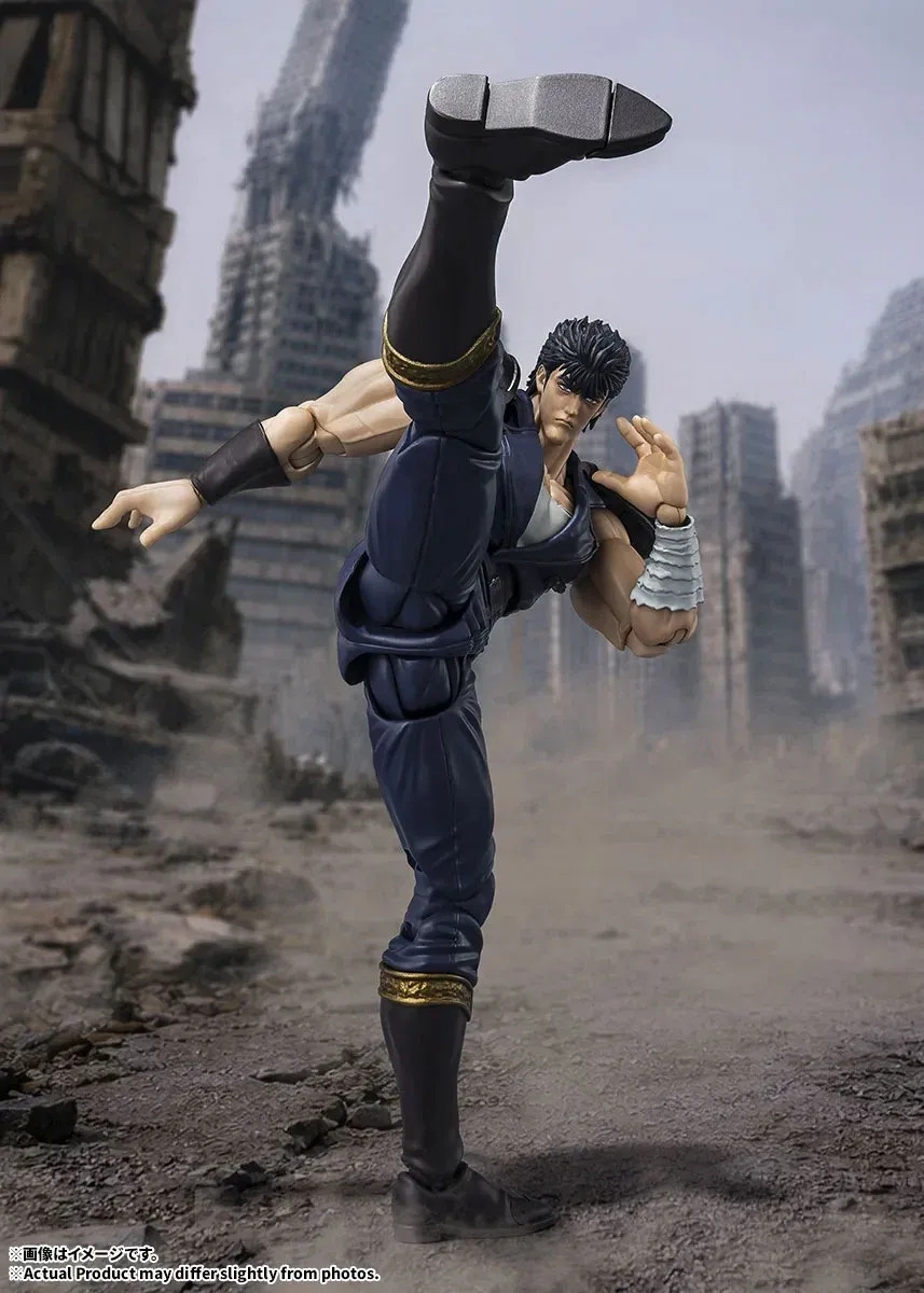 Kenshiro SH Figuarts de Bandai Tamashii Nations - figura de acción Fist Of The North Star de 17 cm