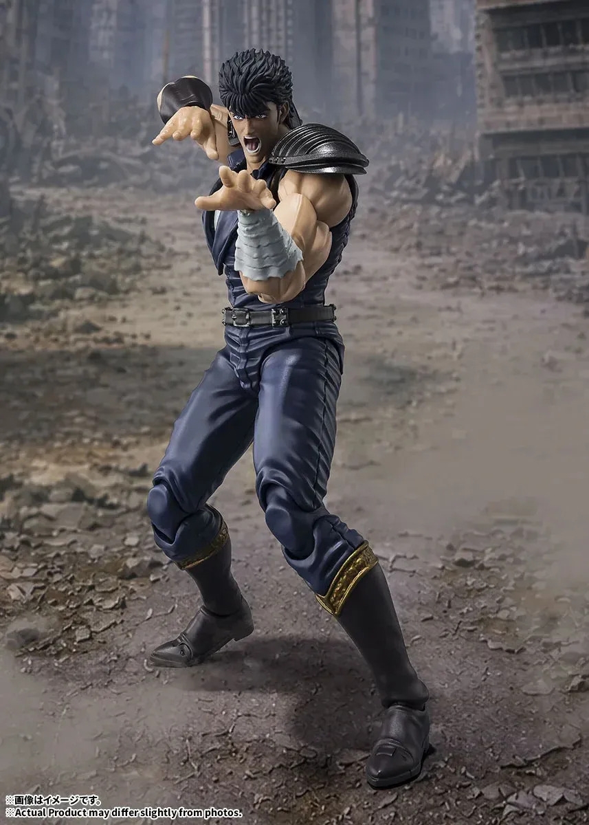 Kenshiro SH Figuarts de Bandai Tamashii Nations - figura de acción Fist Of The North Star de 17 cm