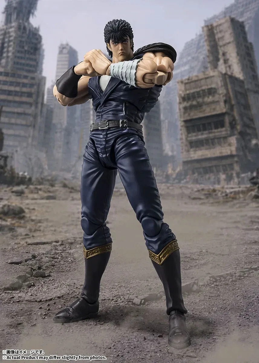 Kenshiro SH Figuarts par Bandai Tamashii Nations - figurine Ken Le Survivant - Fist Of The North Star de 17 cm