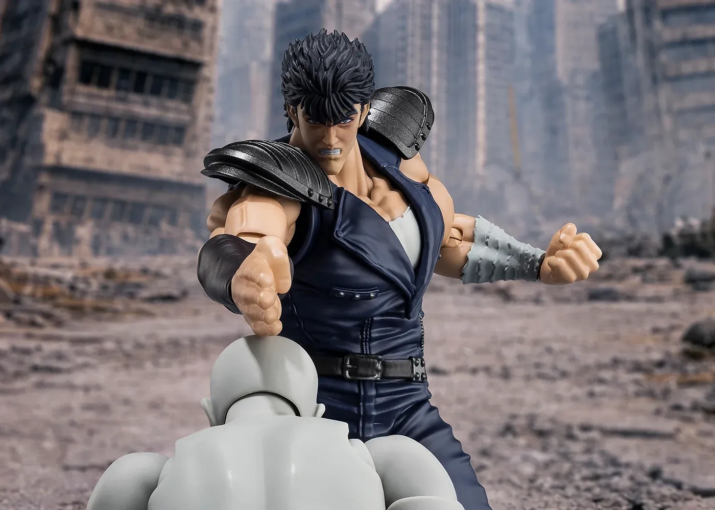 Kenshiro SH Figuarts par Bandai Tamashii Nations - figurine Ken Le Survivant - Fist Of The North Star de 17 cm