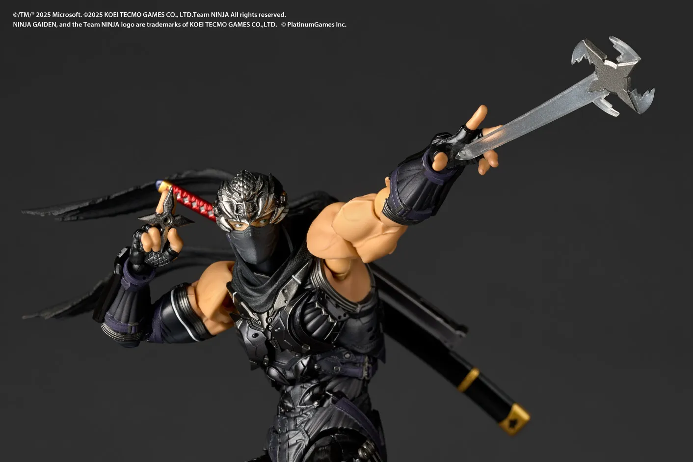 Ryu Hayabusa Revoltech Amazing Yamaguchi von Kaiyodo - Ninja Gaiden 4 16 cm Actionfigur