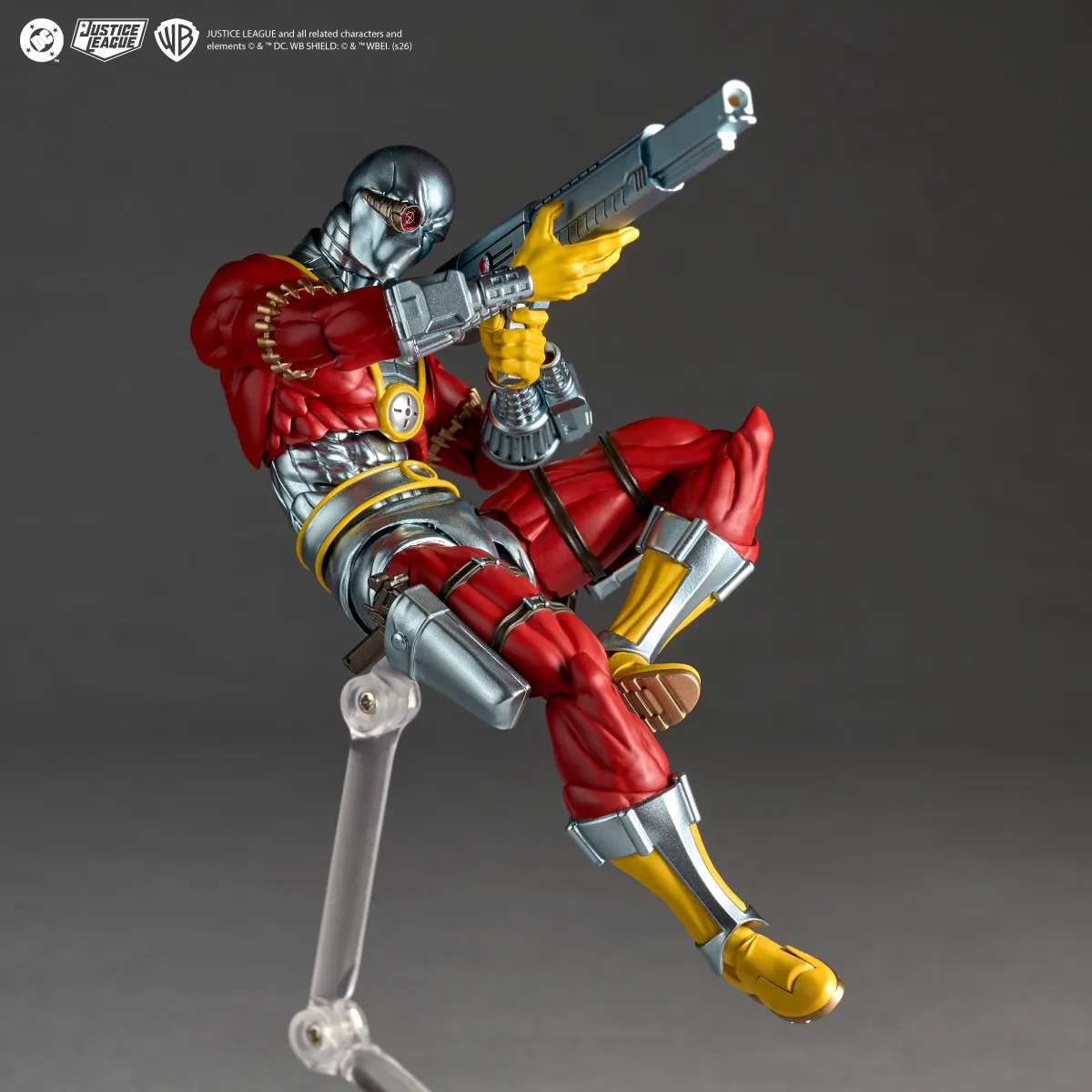 Deadshot Revoltech Amazing Yamaguchi di Kaiyodo - action figure Suicide Squad alta 16 cm