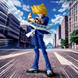 Joey Wheeler Revoltech Amazing Yamaguchi par Kaiyodo - figurine Yu-Gi-Oh! Duel Monsters de 16 cm