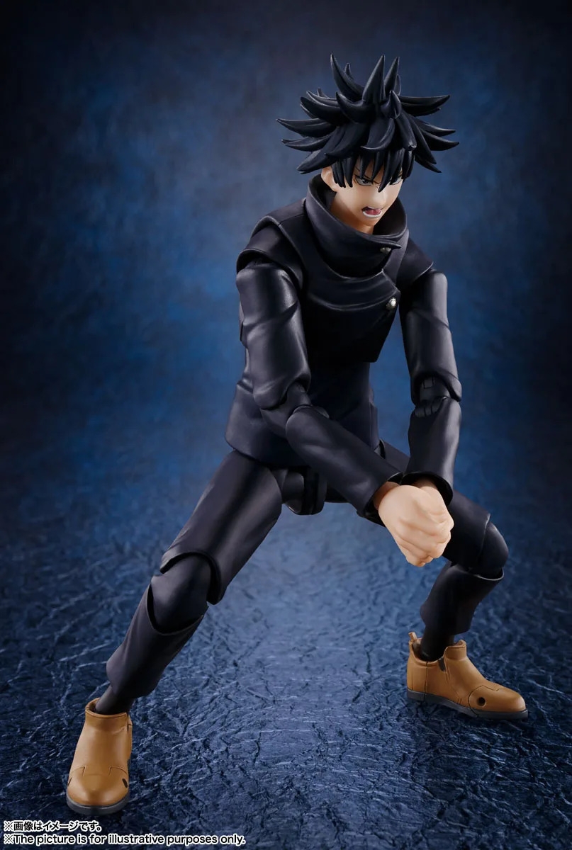Megumi Fushigoro S.H.Figuarts di Bandai Tamashii Nations - action figure Jujutsu Kaisen alta 15 cm
