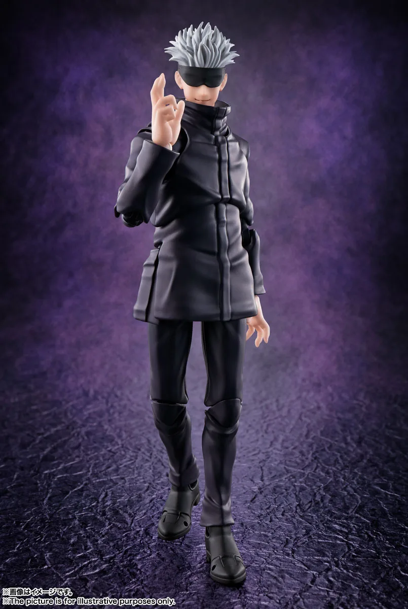 Saturo Gojo S.H.Figuarts de Bandai Tamashii Nations - figura de acción Jujutsu Kaisen de 17 cm