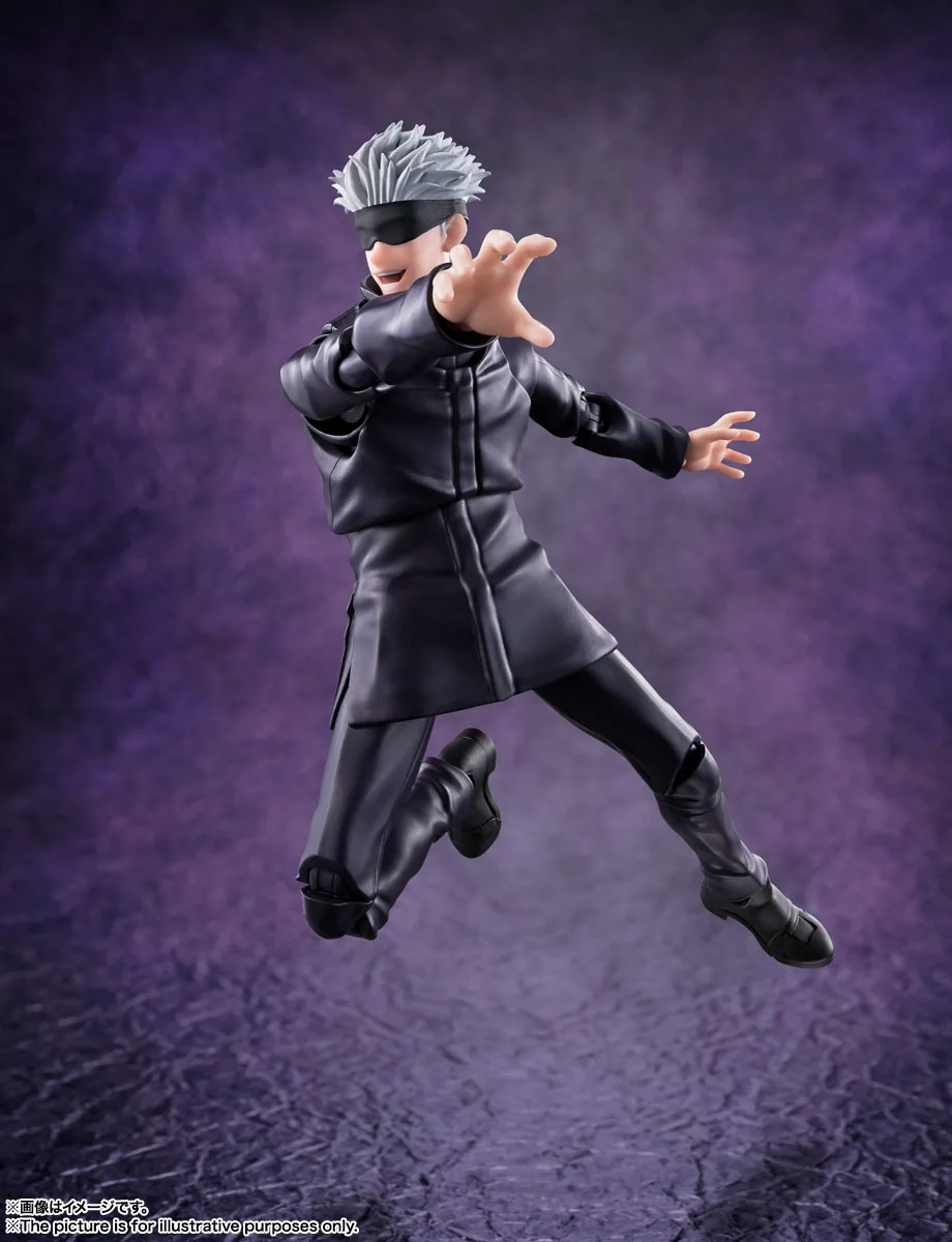 Saturo Gojo S.H.Figuarts di Bandai Tamashii Nations - action figure Jujutsu Kaisen alta 17 cm