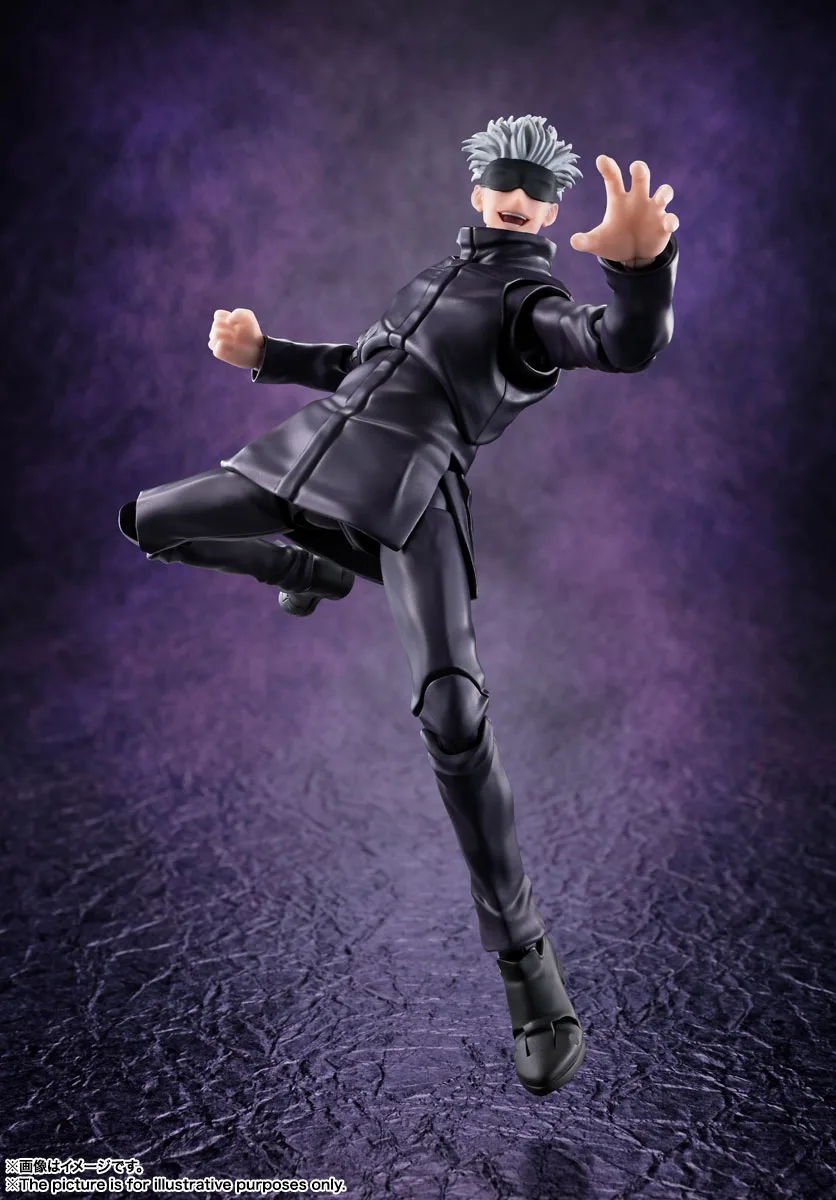 Saturo Gojo S.H.Figuarts de Bandai Tamashii Nations - figura de acción Jujutsu Kaisen de 17 cm