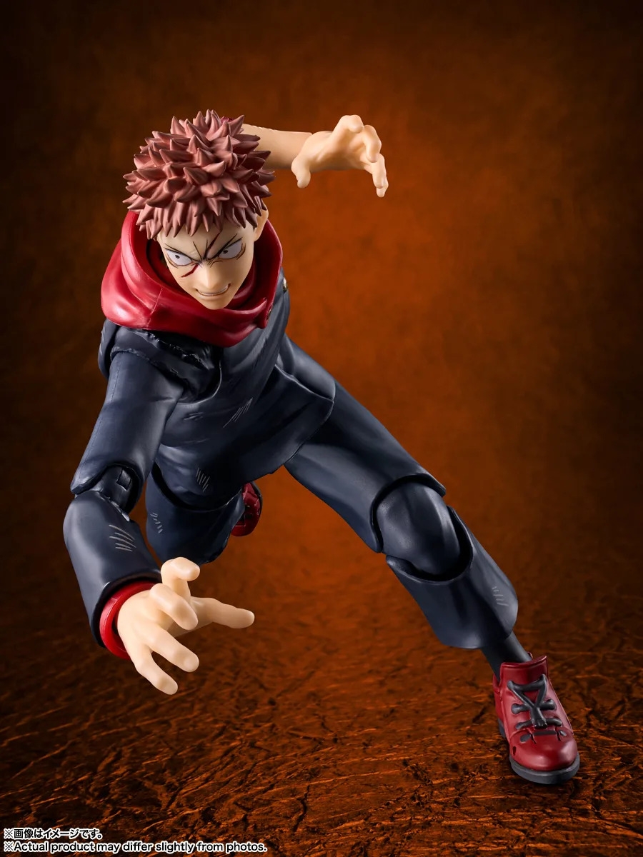 Yuji Itadori (120 % of potential) S.H.Figuarts par Bandai Tamashii Nations - figurine Jujutsu Kaisen de 15 cm