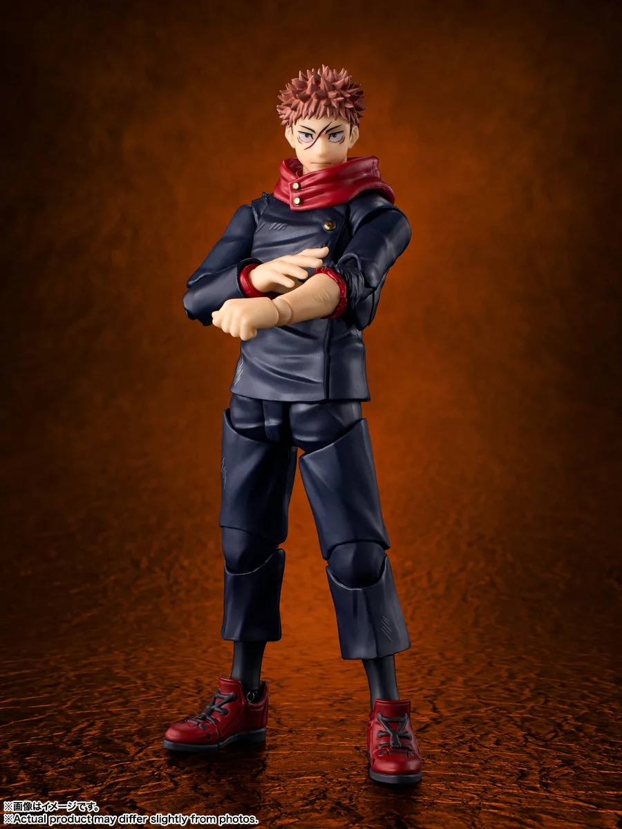 Yuji Itadori (120 % of potential) S.H.Figuarts van Bandai Tamashii Nations - Jujutsu Kaisen 15 cm actiefiguur