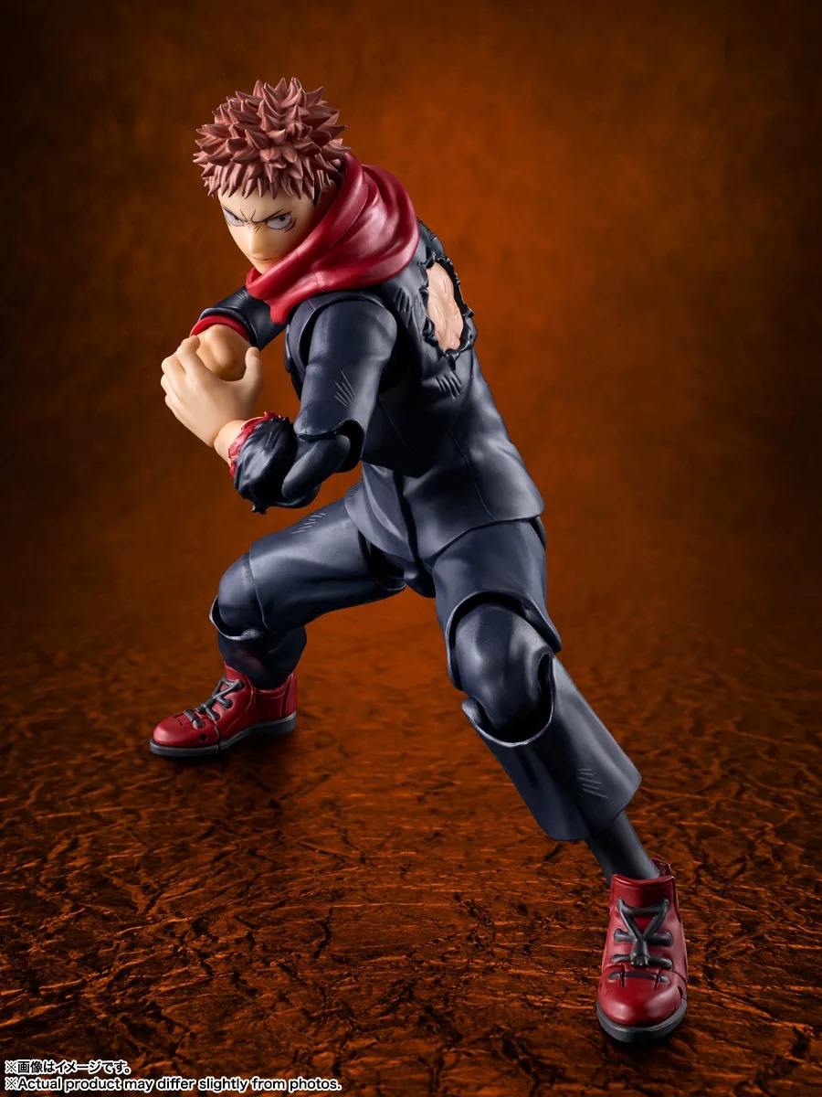Yuji Itadori (120 % of potential) S.H.Figuarts par Bandai Tamashii Nations - figurine Jujutsu Kaisen de 15 cm