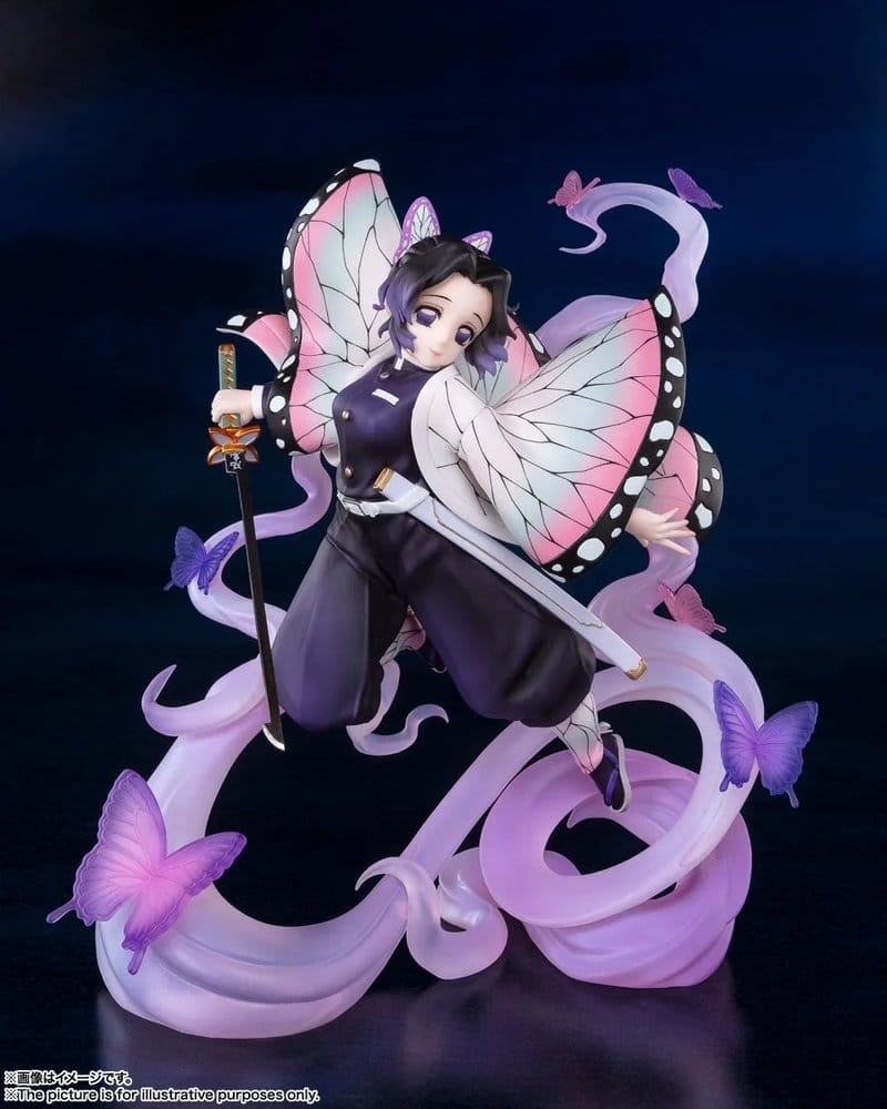 Shinobu Kocho (Insect Breathing) Figuarts Zero de Bandai Tamashii Nations - figura Demon Slayer de 17 cm