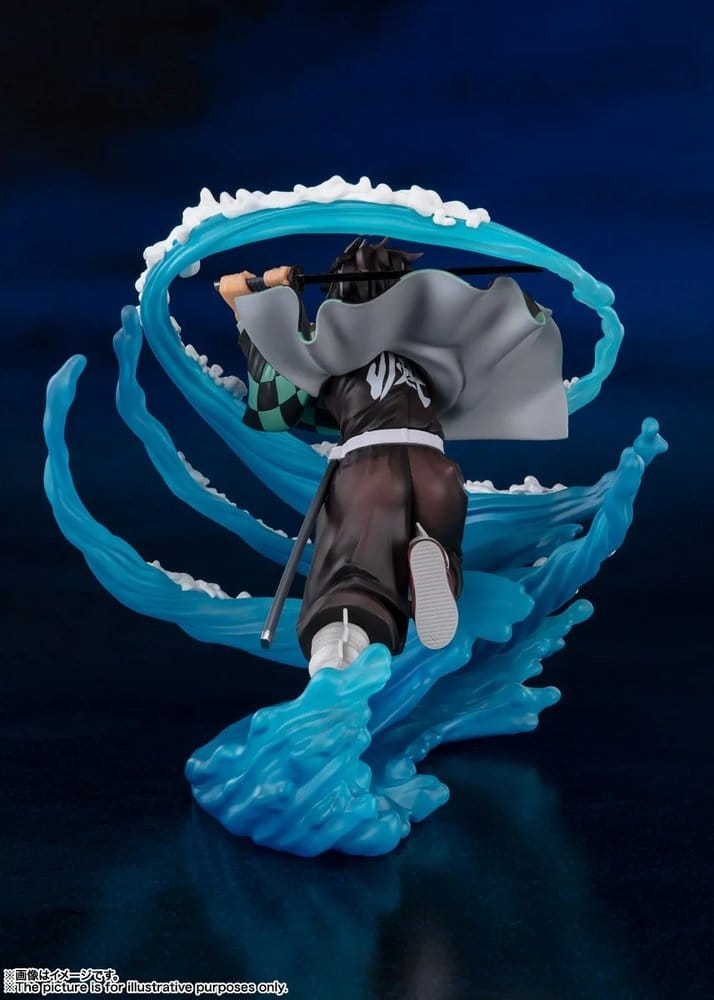 Tanjiro Kamado (Water Breathing) Figuarts Zero di Bandai Tamashii Nations - figura Demon Slayer alta 15 cm