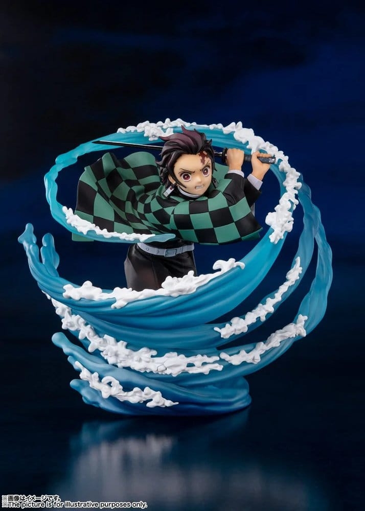 Tanjiro Kamado (Water Breathing) Figuarts Zero par Bandai Tamashii Nations - figurine Demon Slayer de 15 cm