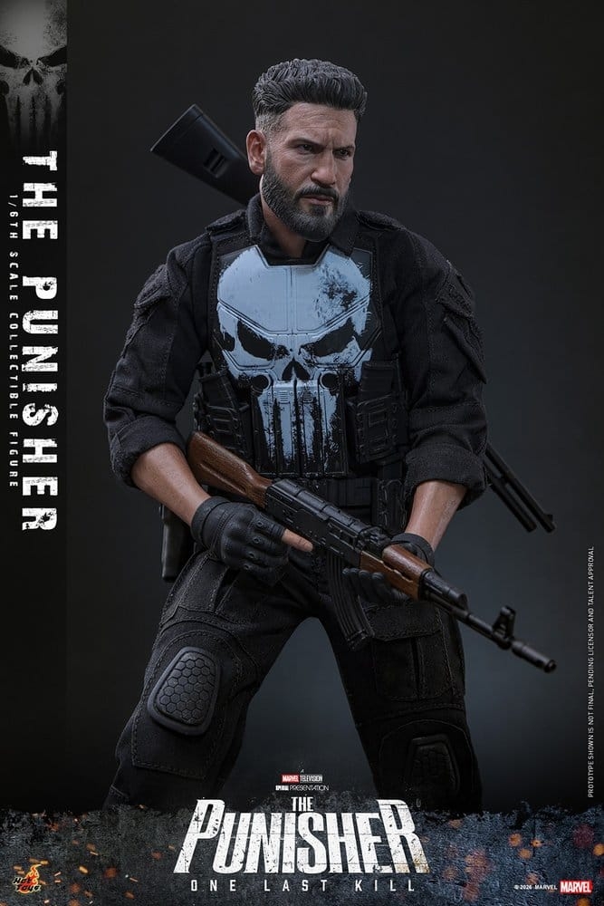 The Punisher di Hot Toys - TMS190 - action figure The Punisher: One Last Kill alta 31 cm