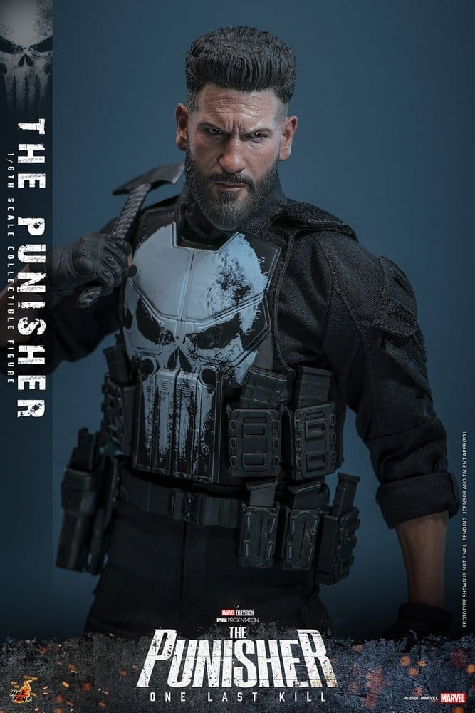 The Punisher di Hot Toys - TMS190 - action figure The Punisher: One Last Kill alta 31 cm