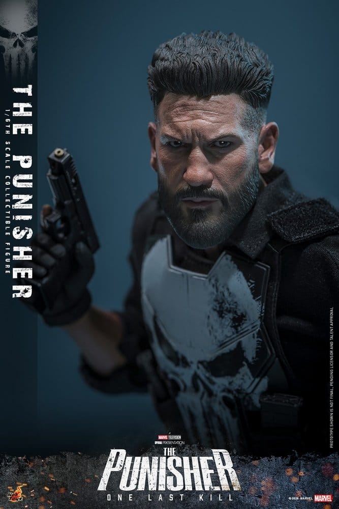 The Punisher van Hot Toys - TMS190 - The Punisher: One Last Kill 31 cm actiefiguur