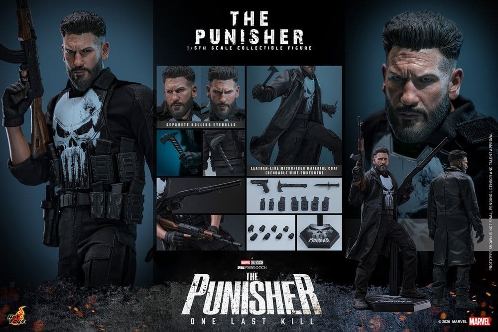 The Punisher von Hot Toys - TMS190 - The Punisher: One Last Kill 31 cm Actionfigur