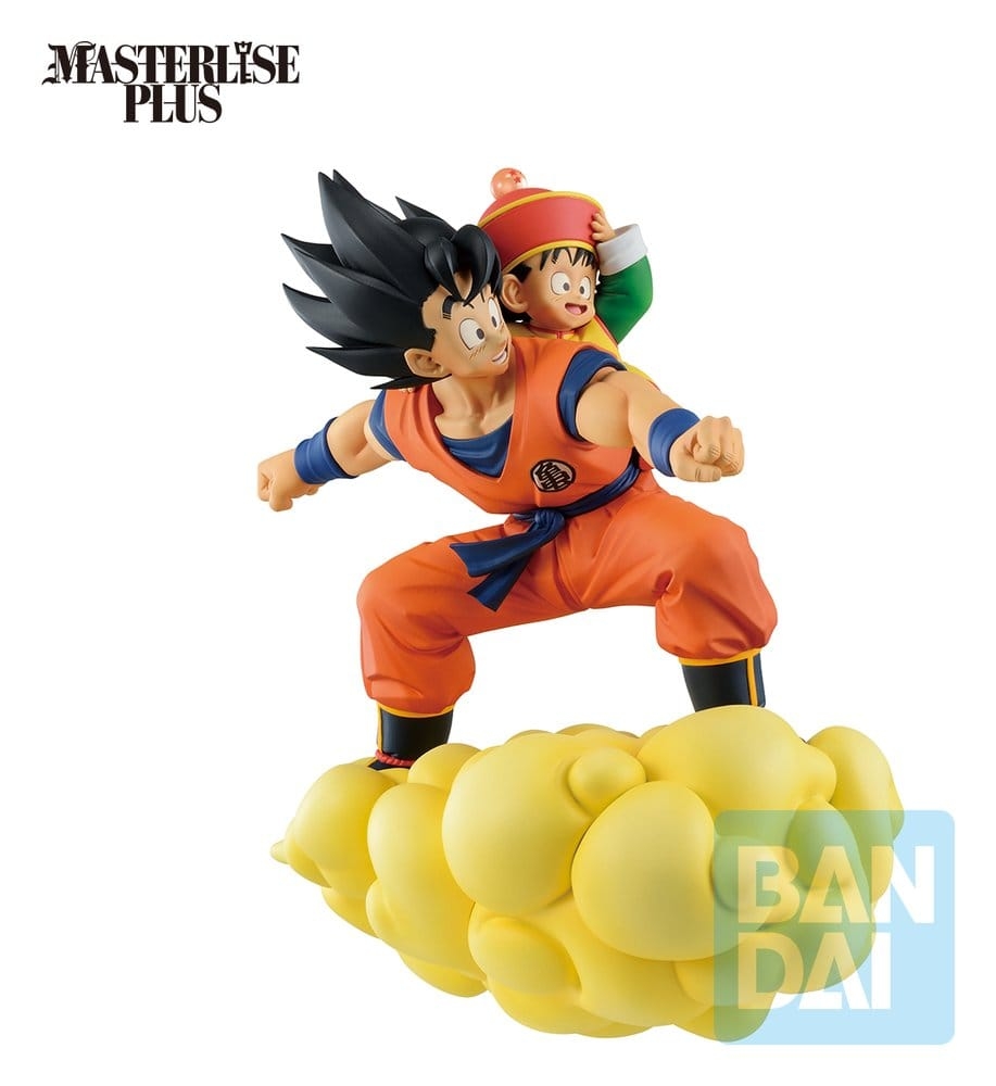 Son Goku and Son Gohan (Spirit Of The Saiyan) Ichibansho Masterlise van Banpresto - Dragon Ball Z 21 cm figuur