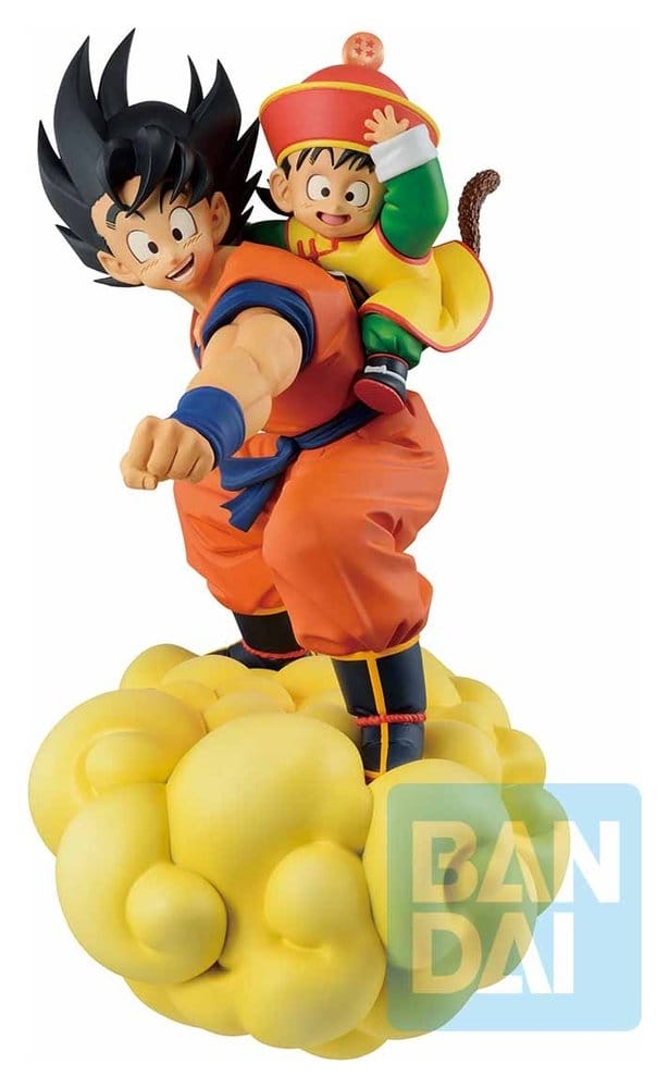 Son Goku and Son Gohan (Spirit Of The Saiyan) Ichibansho Masterlise von Banpresto - Dragon Ball Z 21 cm Figur