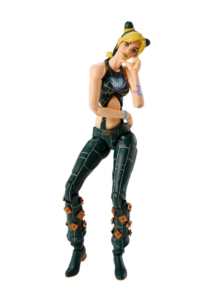Jolyne Cujoh S.H.Figuarts par Bandai Tamashii Nations - figurine JoJo's Bizarre Adventure: Stone Ocean de 15 cm