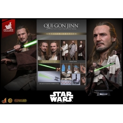 Qui-Gon Jinn Artisan par Hot Toys - MMS881AE - figurine 1/6 Star Wars Episode 1 : La Menace Fantome de 32 cm