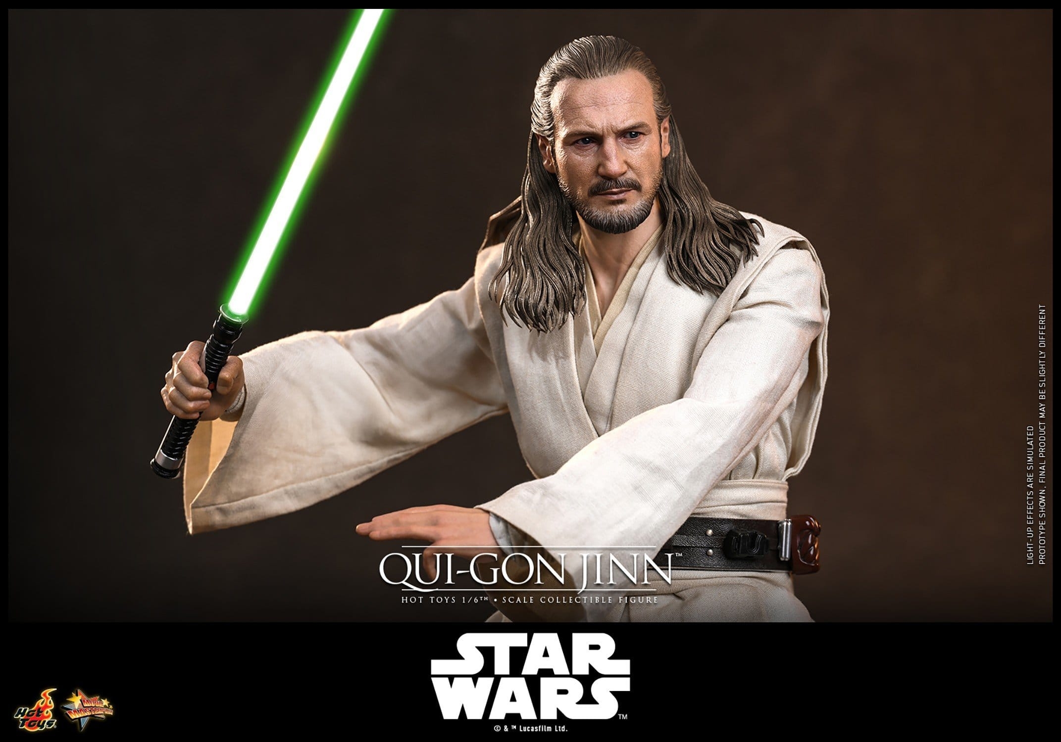 Qui-Gon Jinn Artisan by Hot Toys - MMS881AE - Star Wars Episode 1 1/6 scale action figure