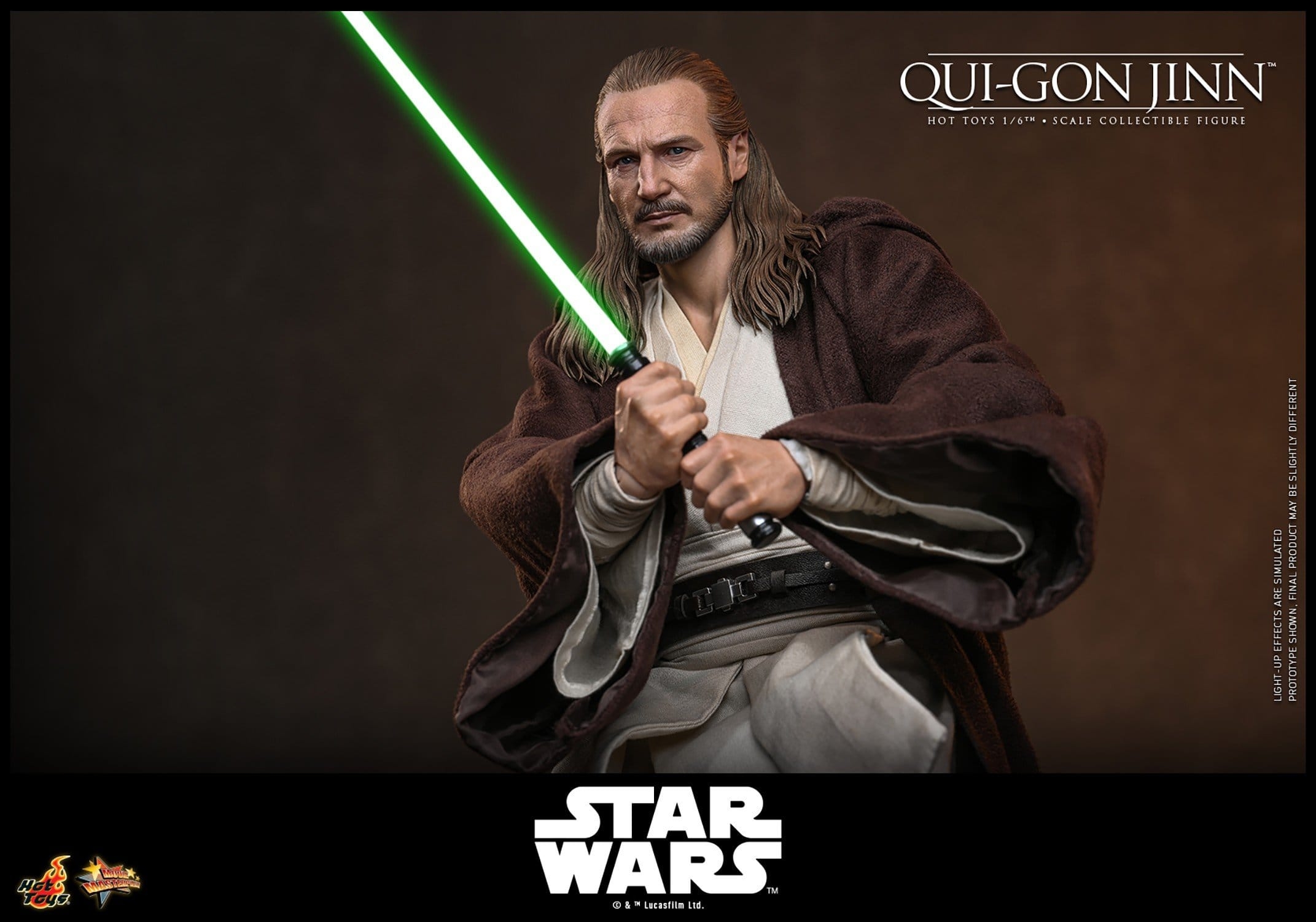 Qui-Gon Jinn Artisan by Hot Toys - MMS881AE - Star Wars Episode 1 1/6 scale action figure