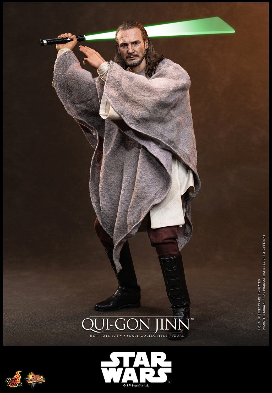 Qui-Gon Jinn von Hot Toys Artisan version - MMS881AE - Star Wars Episode 1 1/6 Maßstab Actionfigur