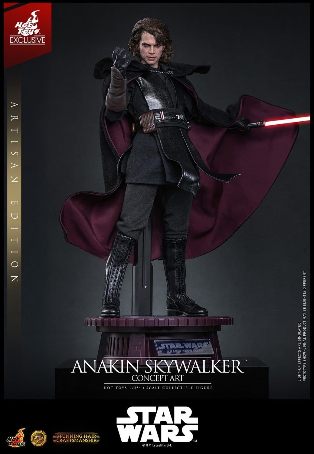Anakin Skywalker (Concept Art) Artisan by Hot Toys - MMS882AE - Star Wars 1/6 scale action figure