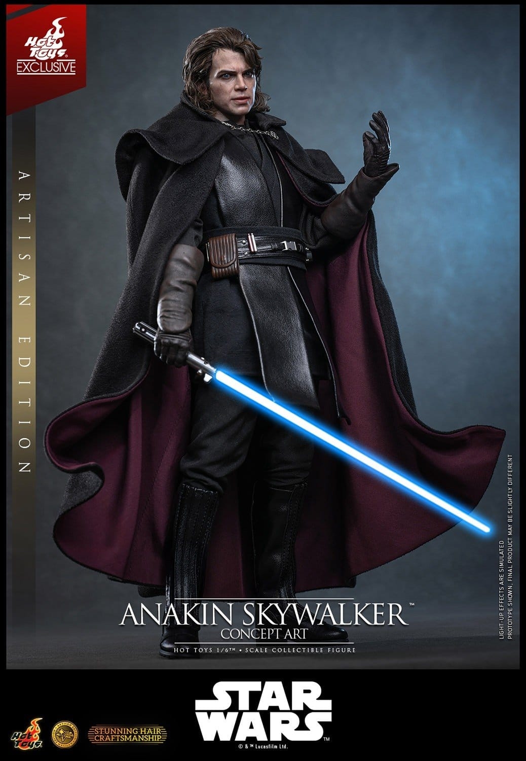 Anakin Skywalker (Concept Art) Artisan by Hot Toys - MMS882AE - Star Wars 1/6 scale action figure