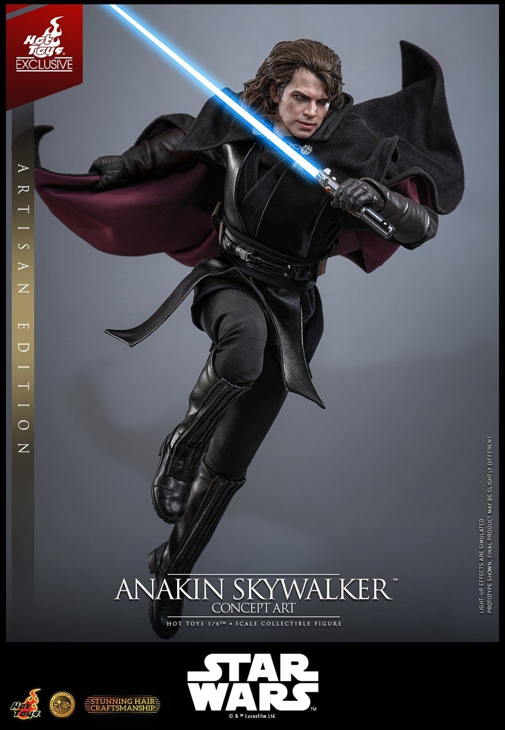 Anakin Skywalker (Concept Art) van Hot Toys Artisan version - MMS882AE - Star Wars 1/6 schaal actiefiguur