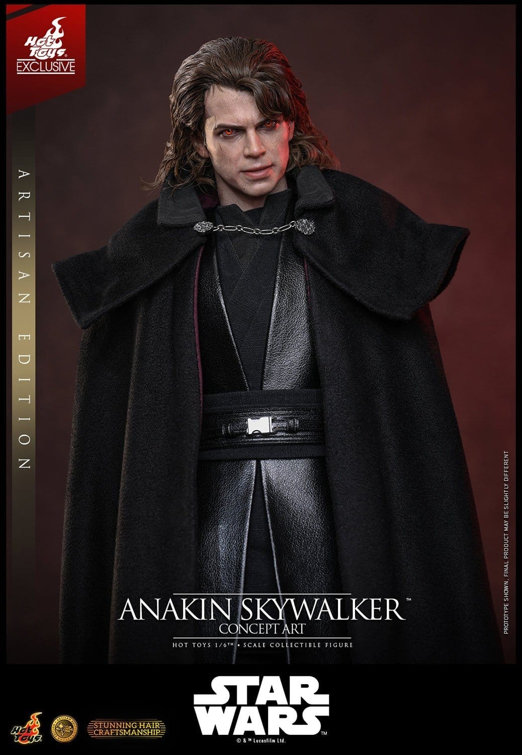 Anakin Skywalker (Concept Art) Artisan par Hot Toys - MMS882AE - figurine 1/6 Star Wars de 31 cm