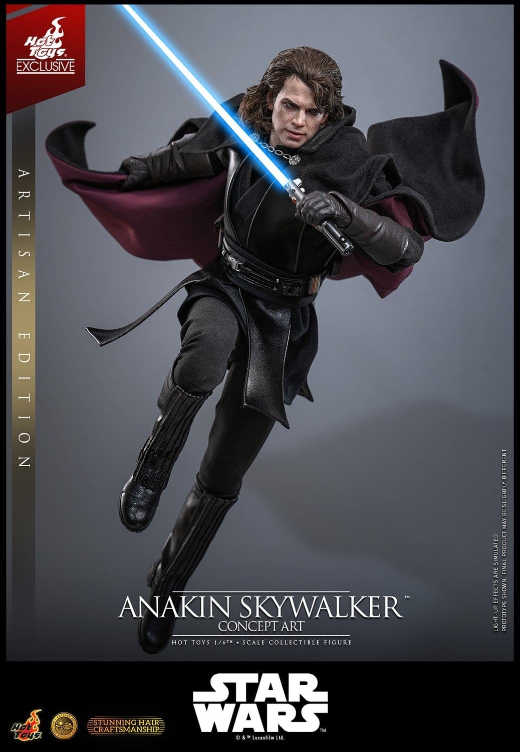 Anakin Skywalker (Concept Art) von Hot Toys Artisan version - MMS882AE - Star Wars 1/6 Maßstab Actionfigur