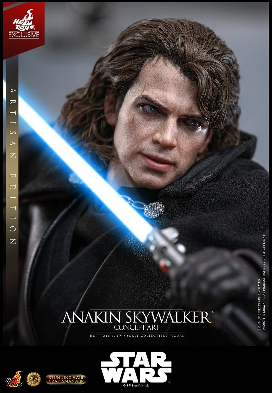 Anakin Skywalker (Concept Art) Artisan by Hot Toys - MMS882AE - Star Wars 1/6 scale action figure