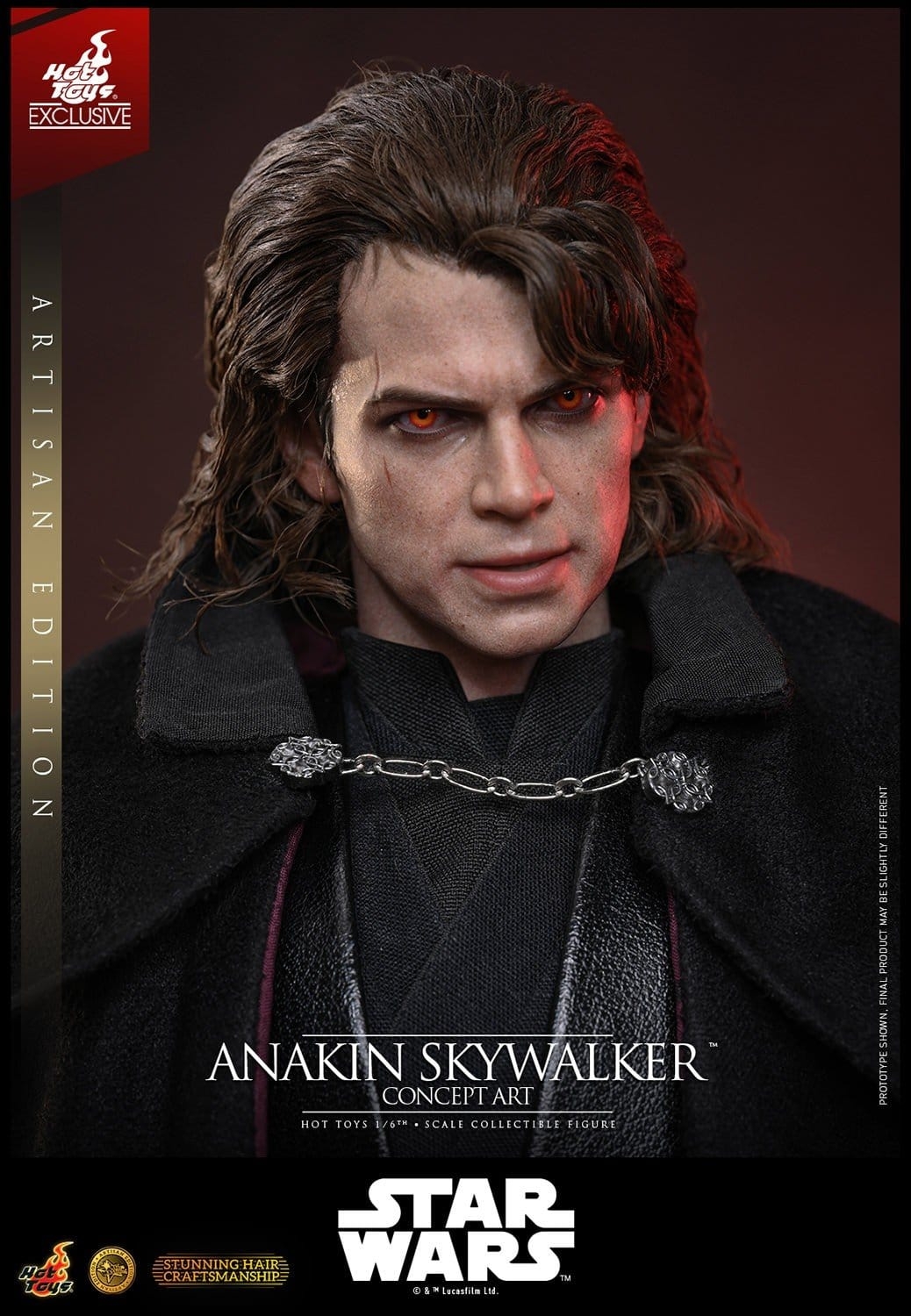 Anakin Skywalker (Concept Art) von Hot Toys Artisan version - MMS882AE - Star Wars 1/6 Maßstab Actionfigur