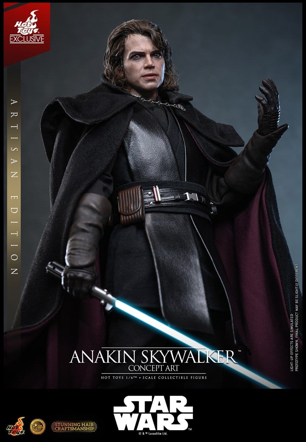 Anakin Skywalker (Concept Art) von Hot Toys Artisan version - MMS882AE - Star Wars 1/6 Maßstab Actionfigur