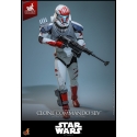 Clone Commando Sev par Hot Toys - TMS188 - figurine 1/6 Star Wars : The Clone Wars de 30 cm
