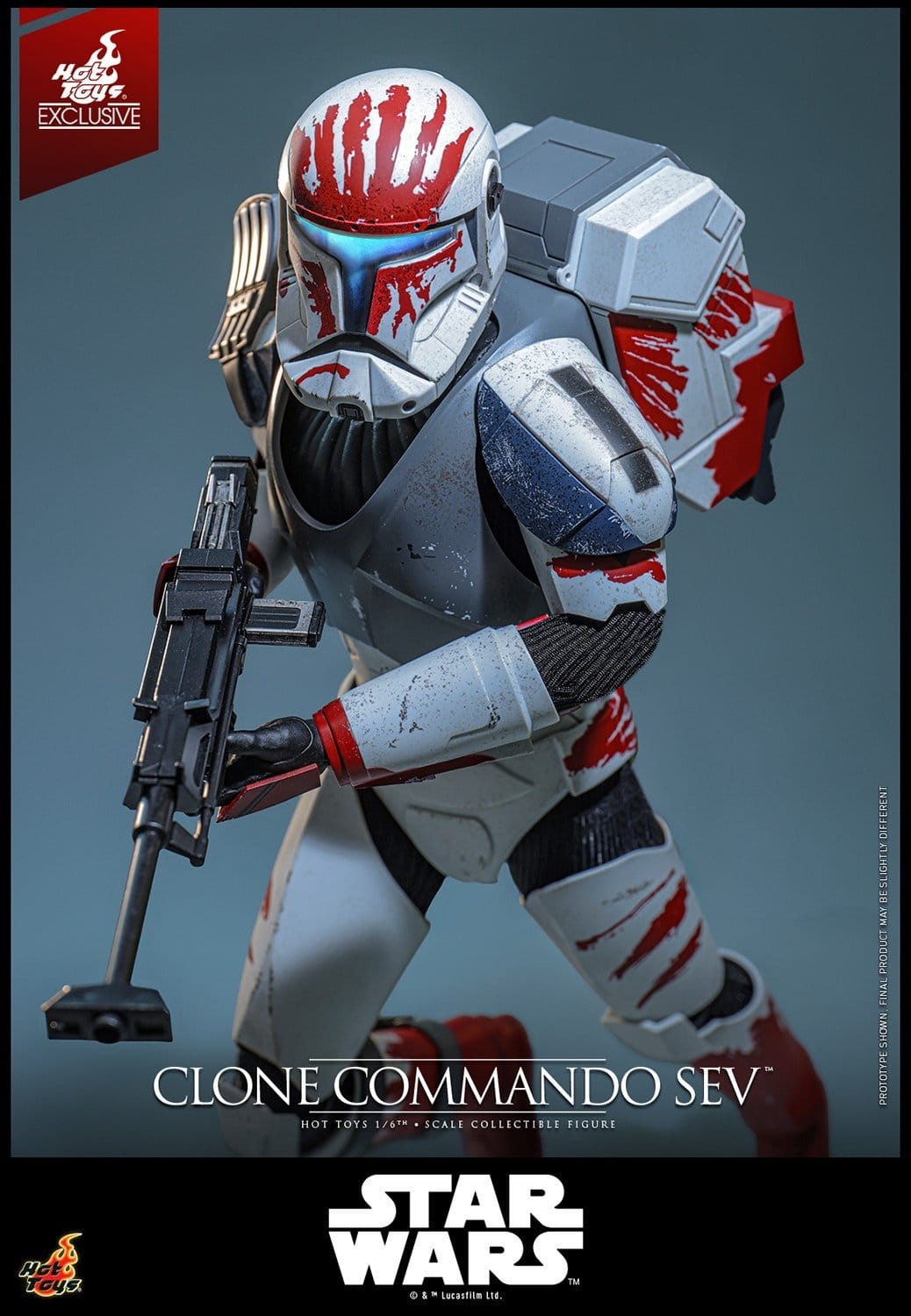 Clone Commando Sev by Hot Toys - TMS188 - Star Wars : The Clone Wars 1/6 scale action figure