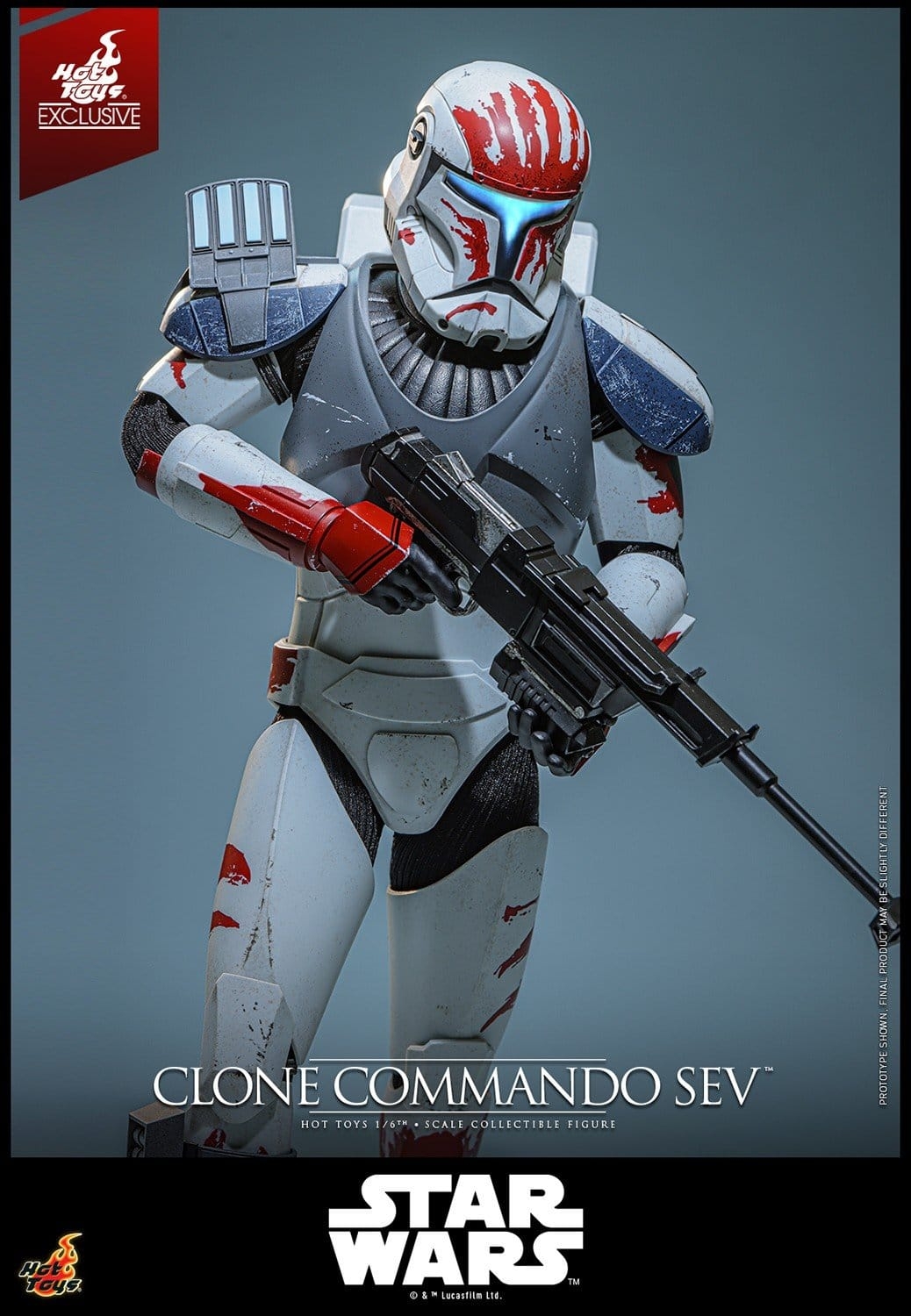 Clone Commando Sev by Hot Toys - TMS188 - Star Wars : The Clone Wars 1/6 scale action figure