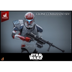 Clone Commando Sev par Hot Toys - TMS188 - figurine 1/6 Star Wars : The Clone Wars de 30 cm