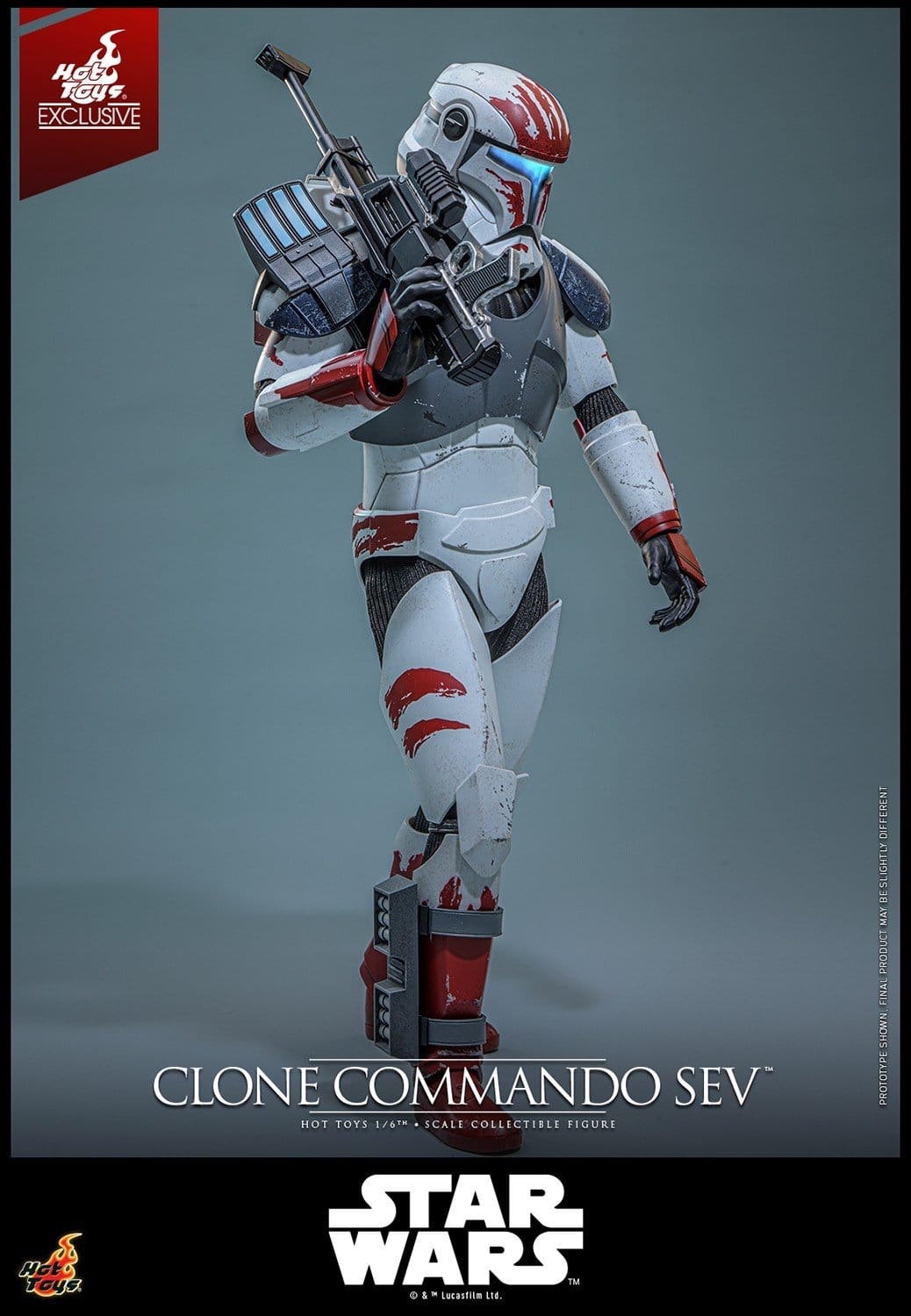 Clone Commando Sev by Hot Toys - TMS188 - Star Wars : The Clone Wars 1/6 scale action figure