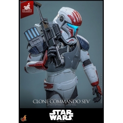 Clone Commando Sev van Hot Toys - TMS188 - Star Wars : The Clone Wars 1/6 schaal actiefiguur