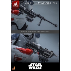 Clone Commando Sev di Hot Toys - TMS188 - action figure Star Wars : The Clone Wars in scala 1/6