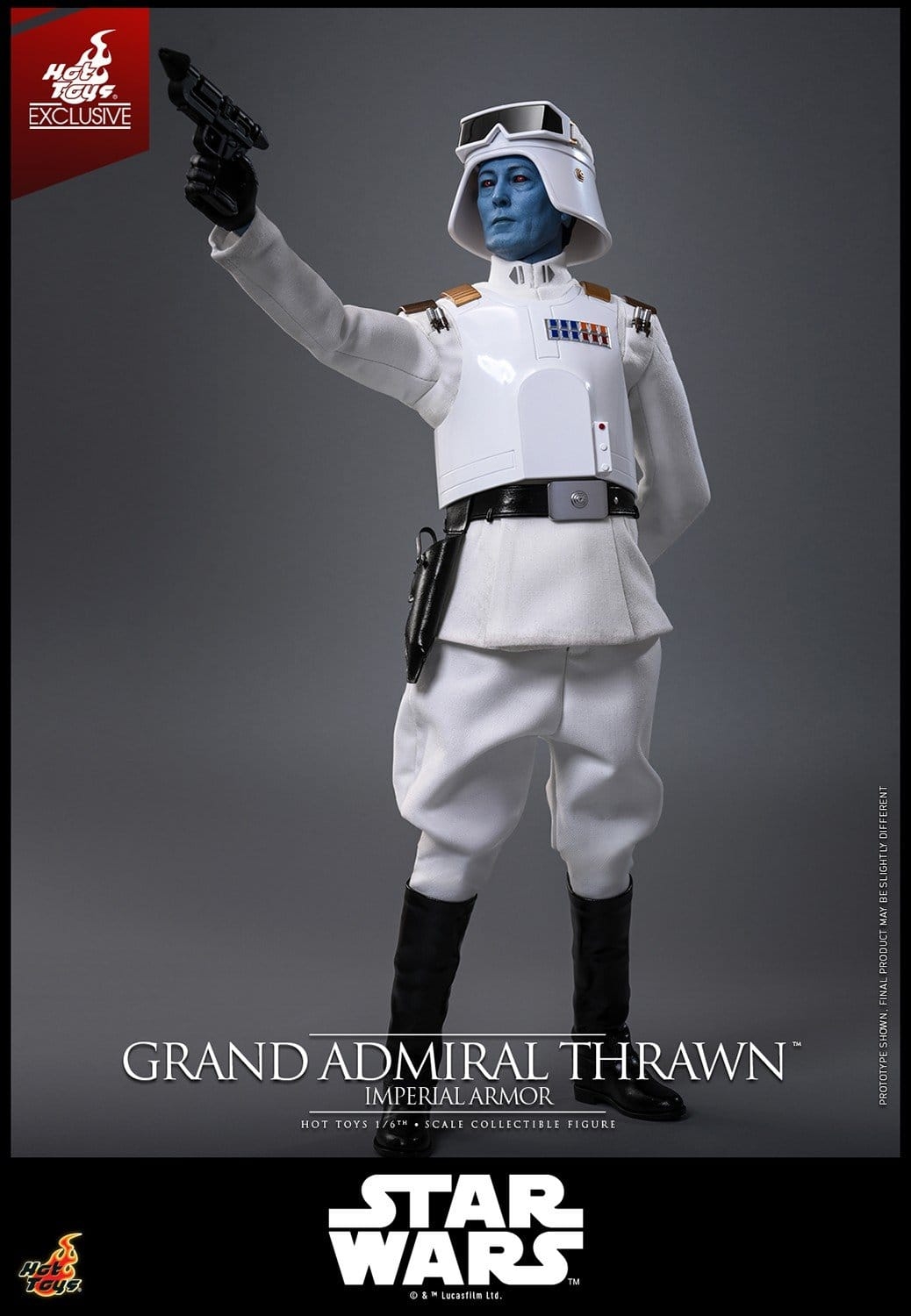 Grand Admiral Thrawn (Imperial Armor) by Hot Toys - TMS169 - Star Wars: Rebels 1/6 scale action figure
