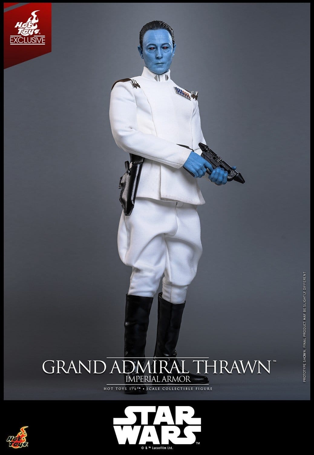 Grand Admiral Thrawn (Imperial Armor) de Hot Toys - TMS169 - figura de acción Star Wars: Rebels a escala 1/6