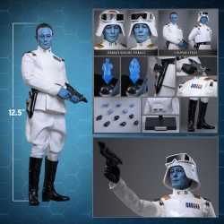Grand Admiral Thrawn (Imperial Armor) par Hot Toys - TMS169 - figurine 1/6 Star Wars: Rebels de 32 cm