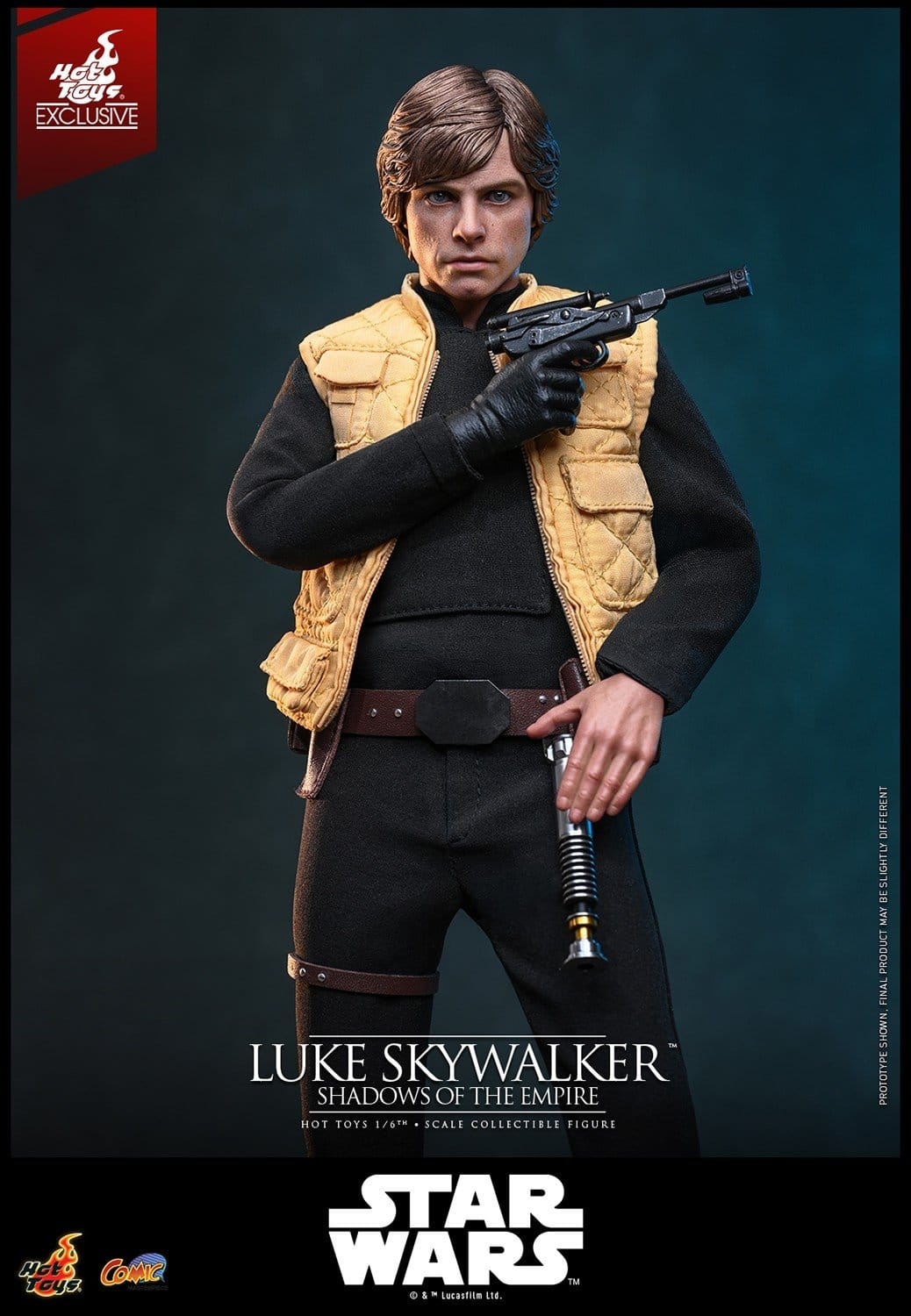 Luke Skywalker von Hot Toys - CMS035 - Star Wars : Shadows Of The Empire 1/6 Maßstab Actionfigur