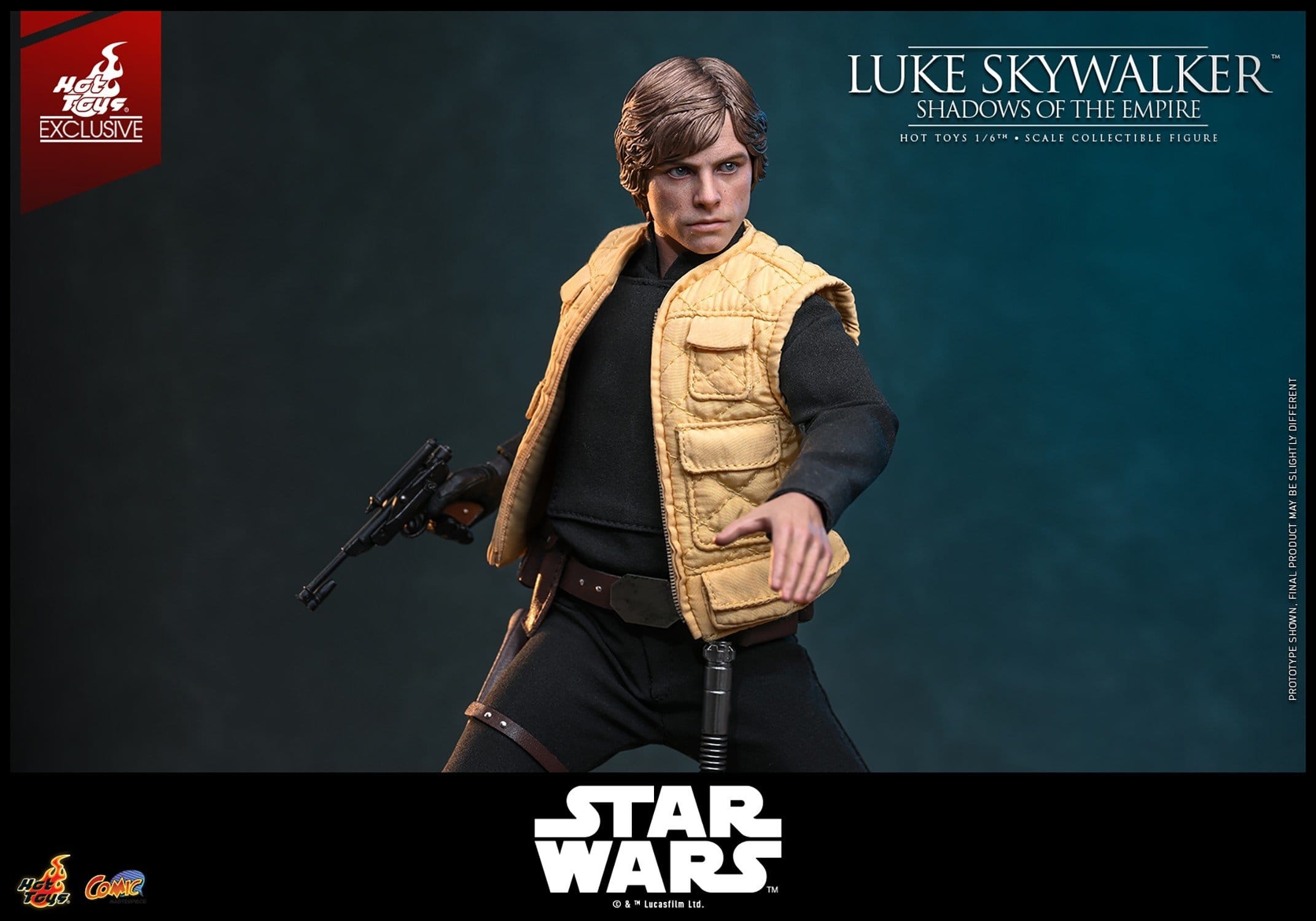 Luke Skywalker von Hot Toys - CMS035 - Star Wars : Shadows Of The Empire 1/6 Maßstab Actionfigur